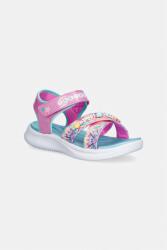 Skechers gyerek szandál JUMPSTERS SANDAL - TIE DYE BF - rózsaszín 27