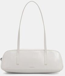 Calvin Klein baguette táska női műbőr - fehér Univerzális méret