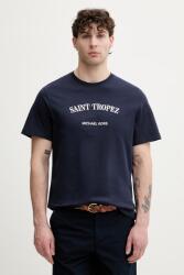 Michael Kors T-shirt férfi pamut - sötétkék L