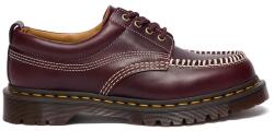 Dr. Martens félcipő bőr Lowell - burgundia Női 41