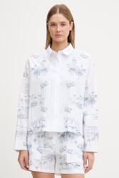 Giorgio Armani női ing pamuttal - fehér M