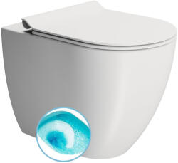 SAPHO Gsi Pura álló WC 36x55 cm Swirlflush öblítéssel és DualGlaze bevonattal, matt fehér 889009 (889009)