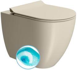 SAPHO Gsi Pura álló WC 36x55 cm Swirlflush öblítéssel és DualGlaze bevonattal, matt kréta 889008 (889008)