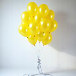PartyBee Sárga kristály lufi szett 30cm 50 db