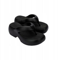 Melissa Free Fuzzy Platform Ad Black Platform Női Papucs Fekete 39 (Melissa)