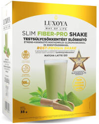 Luxoya Slim Fiber-Pro Shake - Matcha Latte 6x35g - alphavital