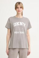 DKNY női pamut t-shirt - bézs XL