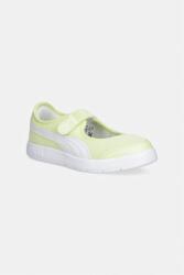 PUMA Courtflex v3 Lina V sportcipő gyerek - zöld 28