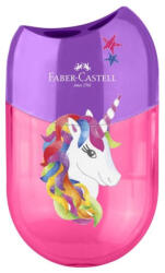 Faber-Castell Ascutitoare Plastic Dubla Cu Container Unicorni Faber-castell (fc183553)