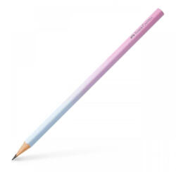 Faber-Castell Creion Grafit B Triunghiular Flow Roz-bleu Faber-castell (fc118402)