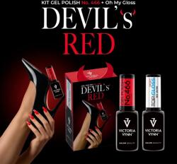 Victoria Vynn Kit Gel Polish Devil's Red Victoria Vynn