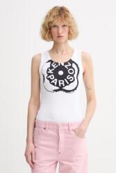 Kenzo női top pamuttal - fehér XS