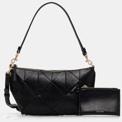 Calvin Klein női műbőr keresztpántos táska - fekete Univerzális méret - answear - 53 990 Ft