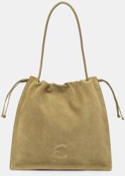 Coccinelle shopper női velúrbőr DULSE SUEDE - arany Univerzális méret