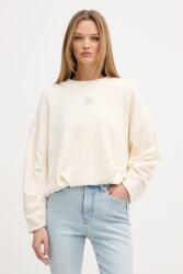 DKNY melegítőfelső női pamut - bézs L