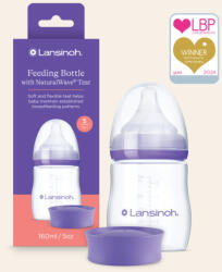 Lansinoh Natural Wave Cumisüveg 160ml 1x - doktorpatika