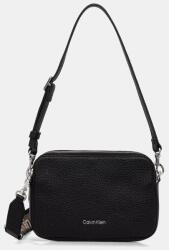 Calvin Klein női műbőr keresztpántos táska - fekete Univerzális méret - answear - 38 990 Ft