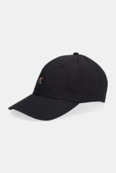 Calvin Klein baseball sapka férfi pamut - fekete Univerzális méret - answear - 15 190 Ft