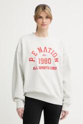 P.E Nation melegítőfelső női pamuttal Backspin - szürke XS