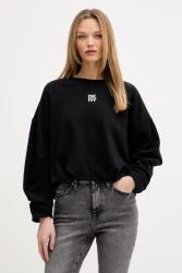 DKNY melegítőfelső női pamut - fekete S