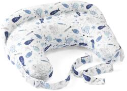 Chicco Perna alaptare Chicco Boppy Deluxe, Deluxe Fish Fun, 0luni+ (7991286-8)
