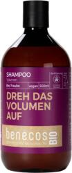 Benecos Tekerd fel a hangerőt" benecosBIO volumen sampon - 500 ml