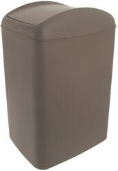 Orion Coș de gunoi Waste cu capac basculant 20 l, maro Cos de gunoi
