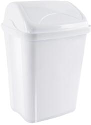 Orion Coș de gunoi Vittario cu capac basculant 16 l, alb Cos de gunoi
