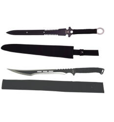 DEPOX Set doua sabii de vanatoare, DEPOX®, 69 cm, husa inclusa (0709)