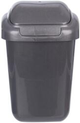 Orion Coș de gunoi din plastic (UH) 50 l cu capac rabatabil, antracit Cos de gunoi