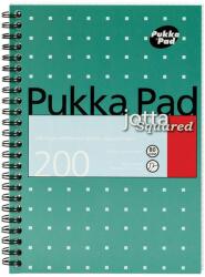 Pukka Pad Спирална тетрадка на каре pukka pad a/4 200 листа Металик тюркоаз 26004 (26004)