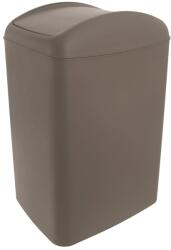 Orion Coș de gunoi Waste cu capac rabatabil 40 l, maro Cos de gunoi