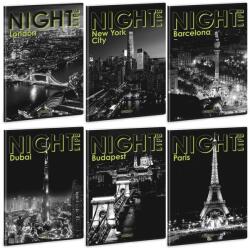 Ars Una Тетрадка обикновена ARS UNA A/4 40 листа Екстра телбод Night Life (53805829)