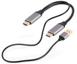 Gembird A-HDMIM-DPM-01 Активен адаптер 4K HDMI мъжки към DisplayPort мъжки кабел 2 м черен (A-HDMIM-DPM-01)