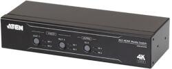 ATEN 2 x 2 True 4K HDMI матричен превключвател с аудио деабсорбатор VM0202HB-AT-G (VM0202HB-AT-G)