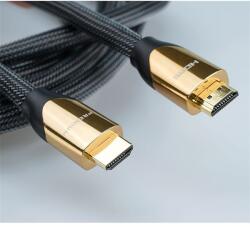 Roline Кабел HDMI 2.0 HDMI - HDMI High Speed Ethernet, Premium, 4K60Hz, M/M, 1 м, черен 11.04. 5801-10 (11.04.5801-10)