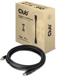 Club 3D Кабел Club 3D - CAC-1061 (DisplayPort 1.4, HBR3, 8K60Hz, 5m, 32CH, със златно покритие, VESA, M/M) (CAC-1061)