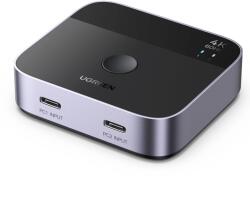 UGREEN usb-c превключвател 2 входа / 1 изход aw502