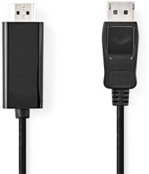 Nedis CCGL37100BK10 Кабел с щепсел Displayport - HDMI щепсел 1080p, 1 м (CCGL37100BK10)