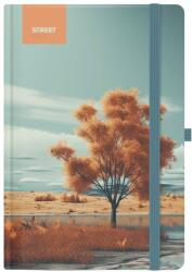 STREET Тетрадка с линийка STREET Tress edition enchanted A/5 96 страници гума с твърди корици 778101 (778101)