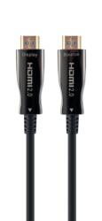 Gembird CCBP-HDMI-AOC-80M-02 Активен оптичен AOC високоскоростен HDMI кабел с Ethernet AOC Premium Series 80 m черен (CCBP-HDMI-AOC-80M-02)