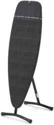 Brabantia Steam & Ironing Board HRPZ gőzölő állvánnyá alakítható vasalódeszka hőálló pihentető zónával D méret - 135x45cm, acél, farmerfekete Vasalódeszka