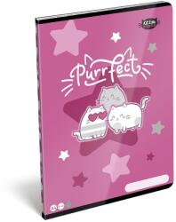 LIZZY Тетрадка с линийка LIZZYSULI A/4 32 страници 81-32 Kittok Stars Purrfect (7500164001)