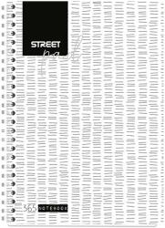 STREET Спирална тетрадка с линийка STREET Pad A/5 100 листа бяла 67126 (67126)