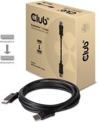 Club 3D Кабел Club 3D - CAC-1064 (DisplayPort 1.2, 21.6Gbps, 4K60Hz, сертифициран по VESA, 3 м, M/M) (CAC-1064)
