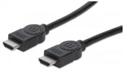 Manhattan Кабел Manhattan HDMI-HDMI (Ethernet HEC, ARC, 3D, 4K, екраниран, 3 м, черен) 323222 (323222)