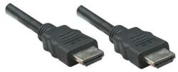 Manhattan Кабел Manhattan - HDMI към HDMI (Ethernet HEC, ARC, 3D, 4K, екраниран, 5 м, черен) 323239 (323239)