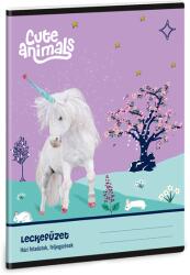 Ars Una Cute Animals Unicorn 25 (5448) A5 тетрадка за упражнения 50844487 (50844487)
