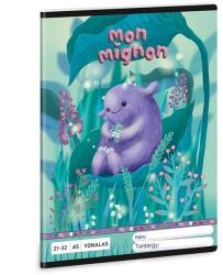 Ars Una Тетрадка с линийка ARS UNA A/5 32 страници 21-32 4. -8. клас Mon Mignon 53624475 (53624475)