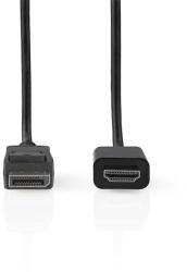 Nedis CCGL37101BK20 Кабел с щепсел DisplayPort - HDMI щепсел 4K30Hz, 2 м (CCGL37101BK20)